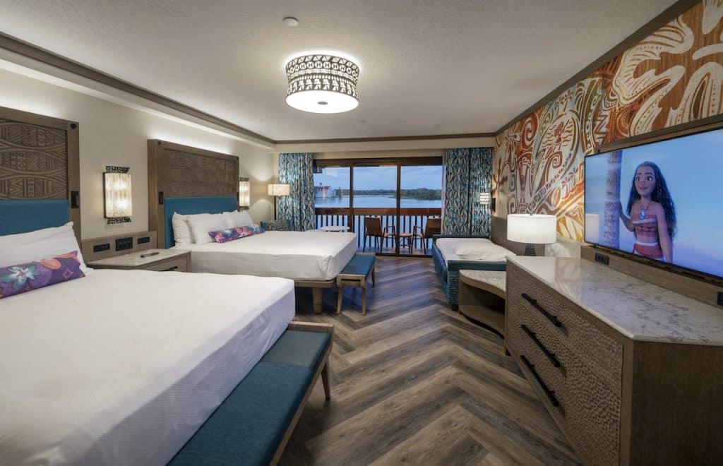 Reimagined Room at Disneys Polynesian Village Resort