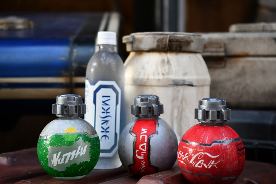 Coca Cola products in Star Wars Galaxy's Edge