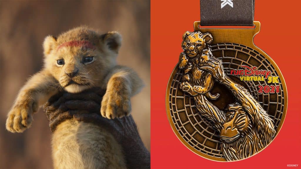 runDisney Virtual 5K finisher medal | The Reimagined Classic