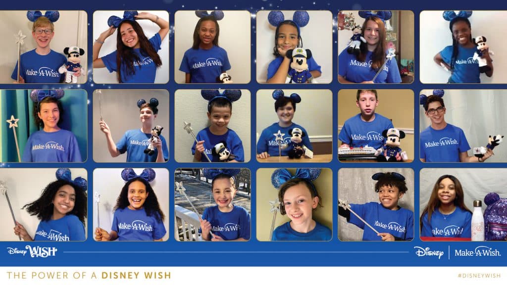 Make-A-Wish alumni from the United States and Canada virtually took part in the one-of-a-kind production