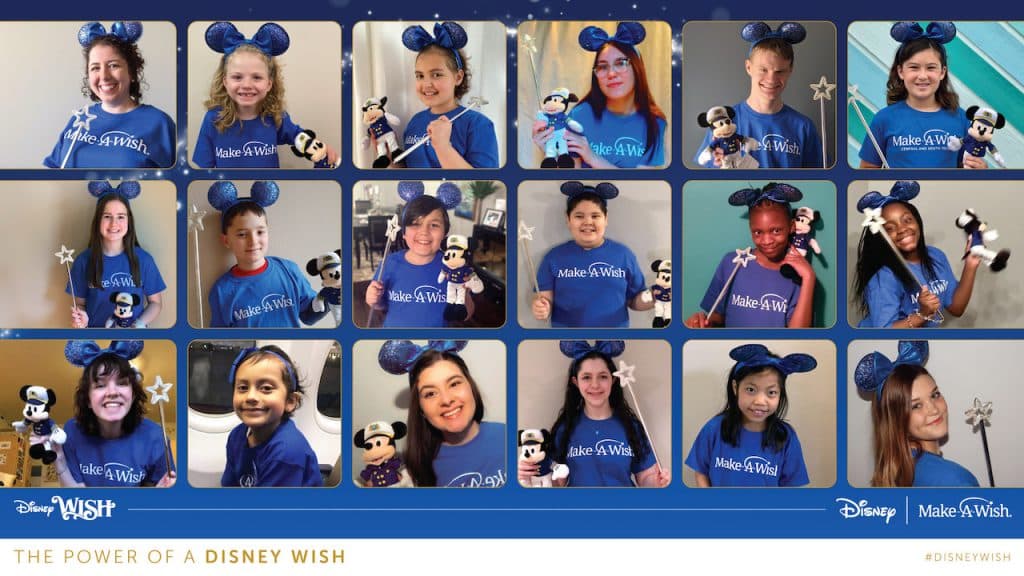 Make-A-Wish alumni from the United States and Canada virtually took part in the one-of-a-kind production