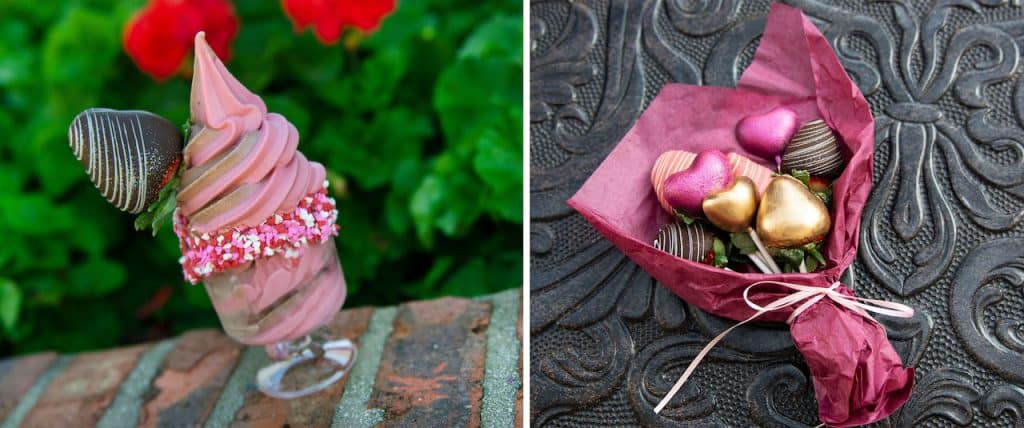 Dipped Strawberry Bouquet and Mothers Day Swirl from Disney Springs