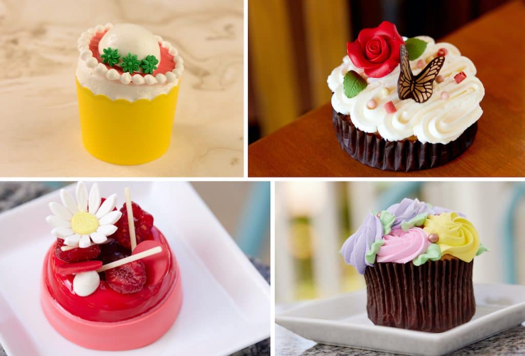 Collage of Mother's Day sweets from Walt Disney World Resort
