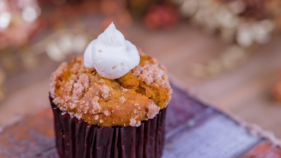 | The Main Street Mouse Pumpkin Muffin