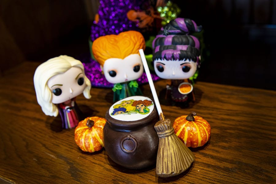 | The Main Street Mouse Cauldron Cocoa Bomb from the Ganachery at Disney Springs