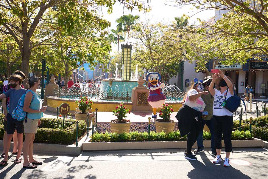 Character experiences Disneyland Resort