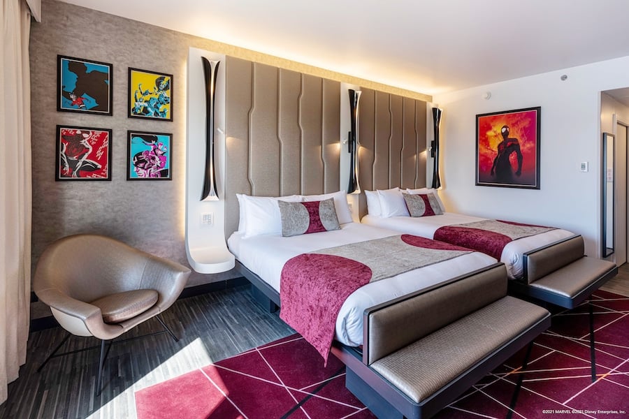Executive room at Disney’s Hotel New York – The Art of Marvel