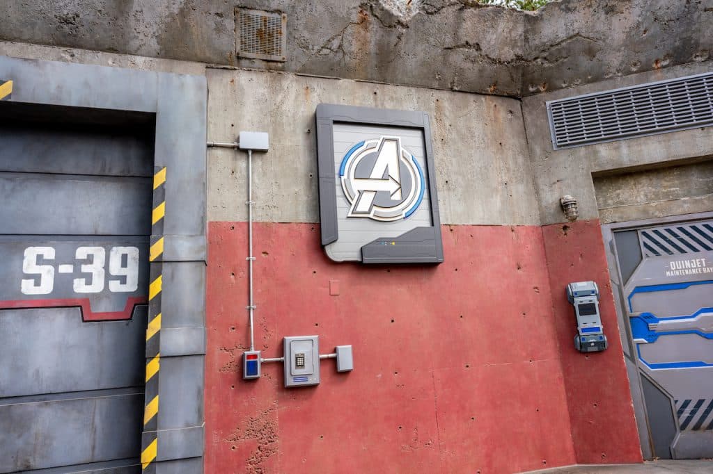 Avengers Headquarters at Disney California Adventure park