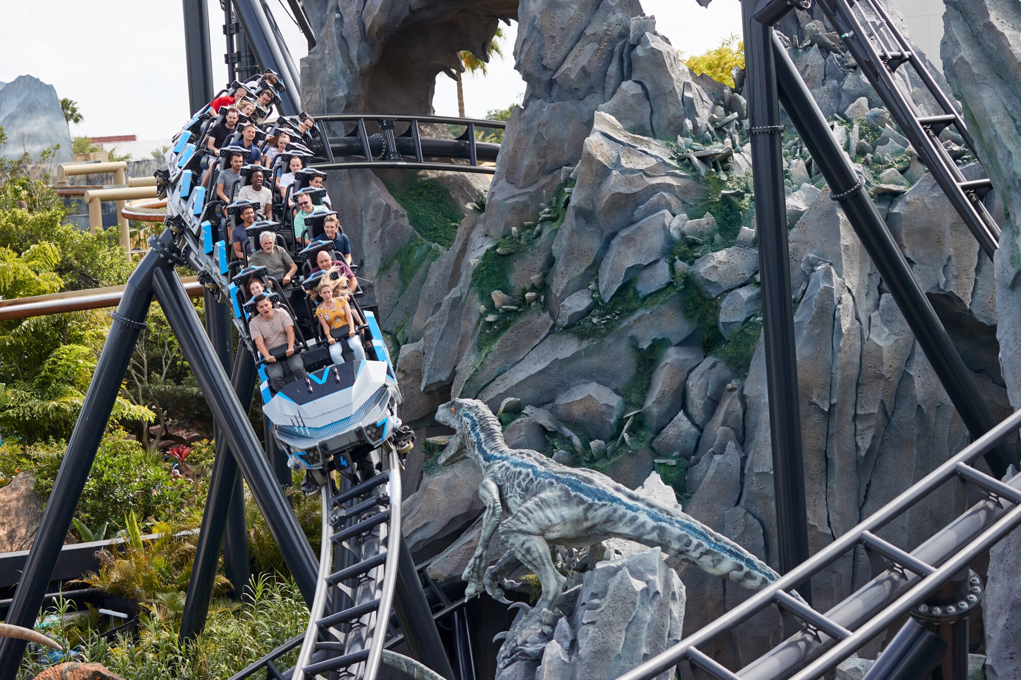 Jurassic World Velocicoaster The Highly Anticipated Apex Predator Of Coasters Opens At 