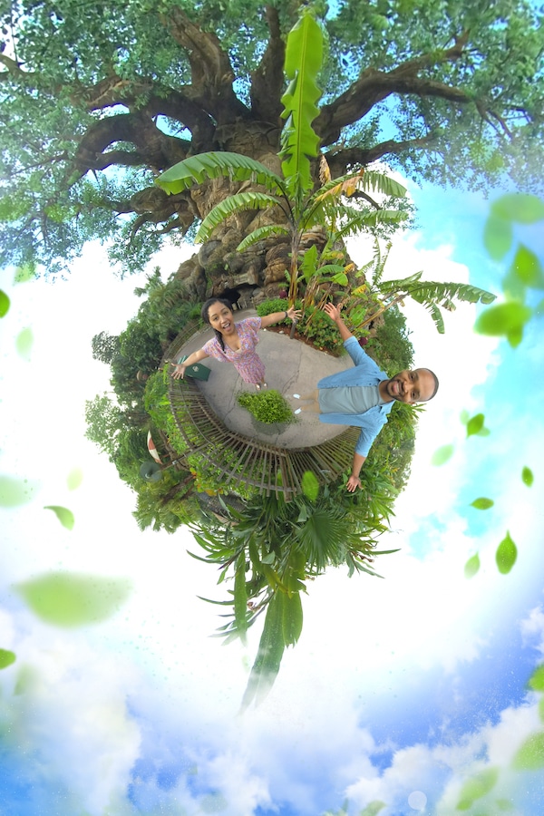 Tiny World Magic Shot at Disney's Animal Kingdom