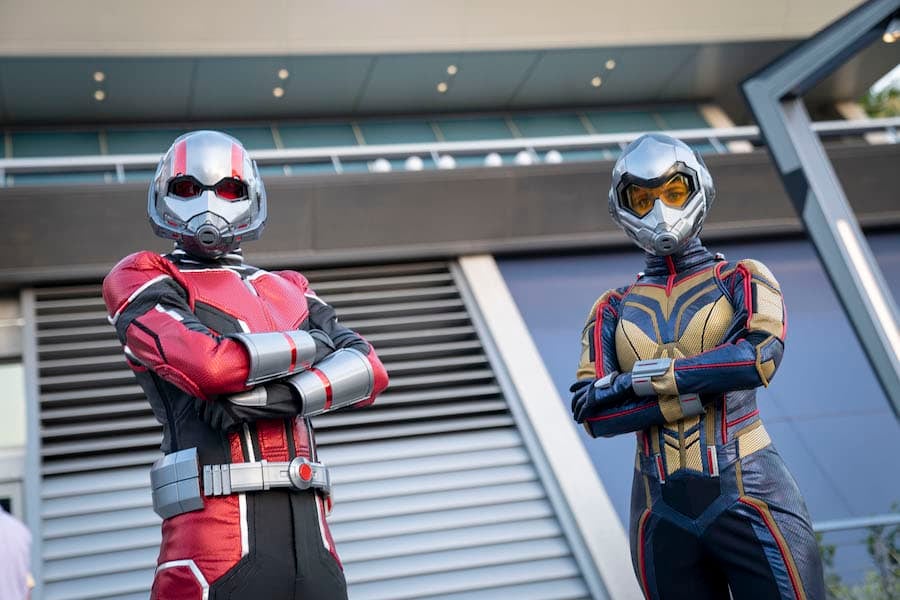 Ant-Man and The Wasp at Avengers Campus