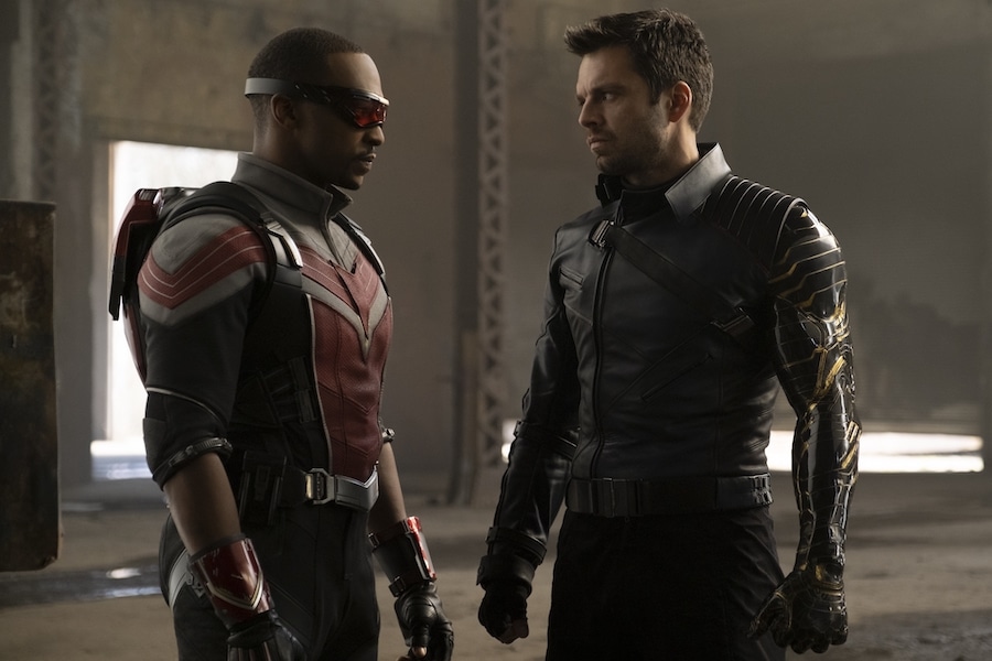 Scene from “The Falcon and the Winter Soldier” on Disney+