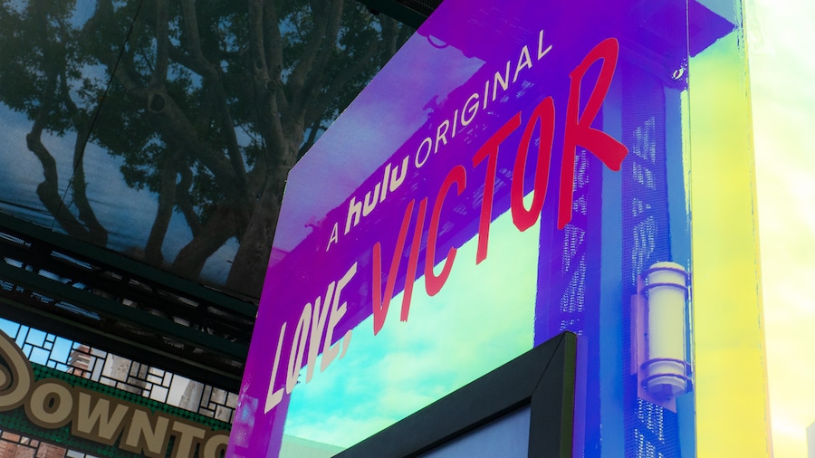 ‘Love, Victor’ photo opportunity at Downtown Disney at the Disneyland Resort