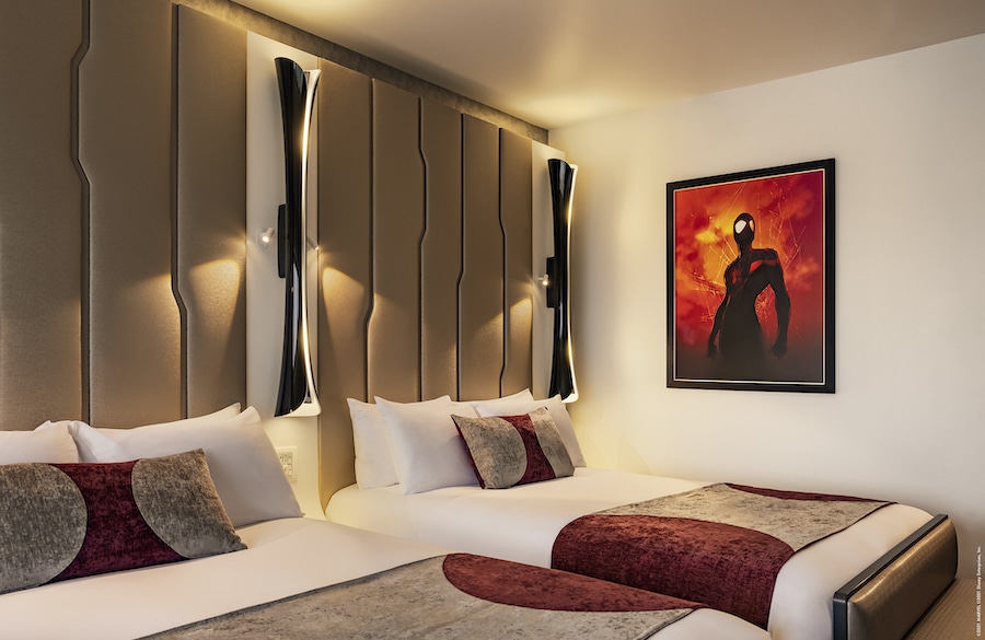 Room at Disneys Hotel New York The Art of Marvel