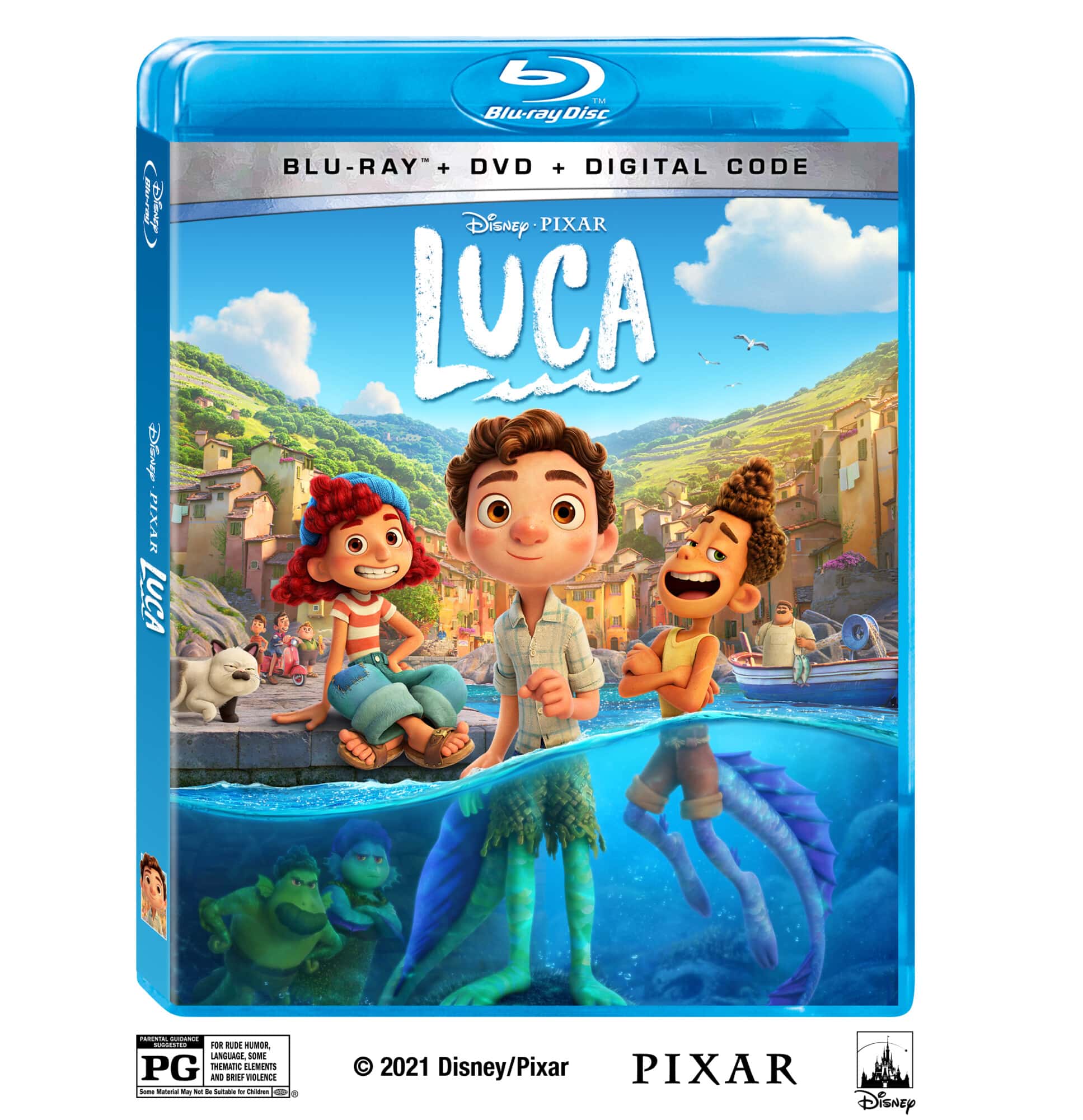 Luca Paguro  Disney animated films, Animation film, Disney pixar movies