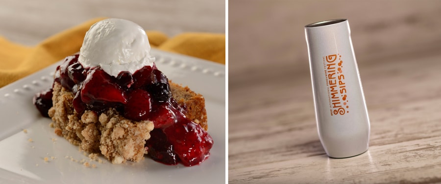 Banana Bread with Mixed Berry Compote and CORKCICLE Stemless Flute