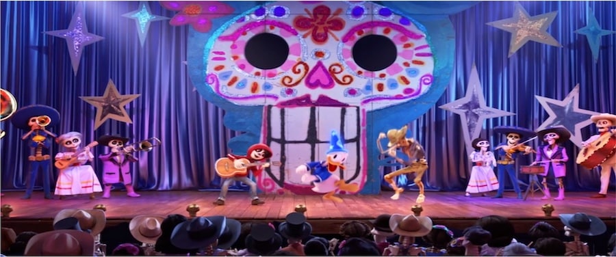 New Coco Scene in Mickeys PhilharMagic