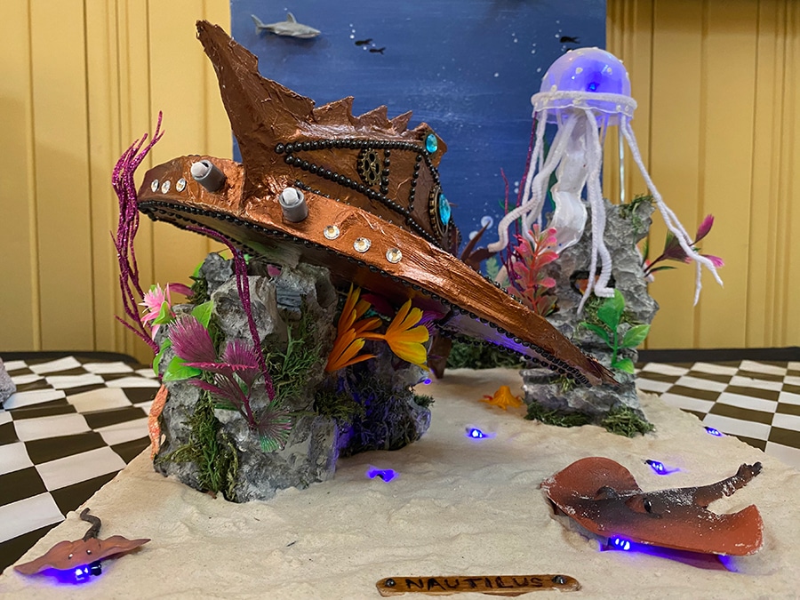 20000 Leagues Under the Sea display