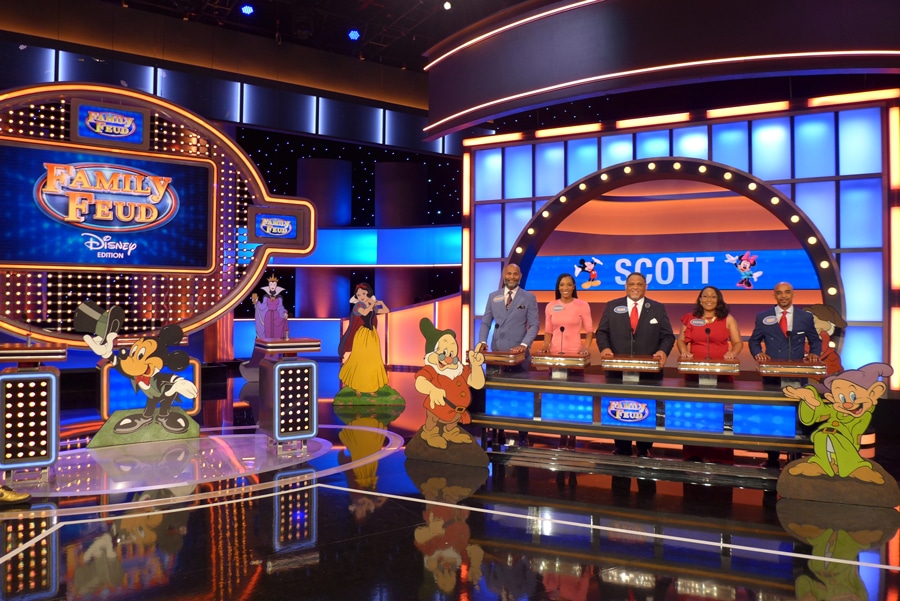 | The Main Street Mouse Disney Edition of Family Feud Scott Family