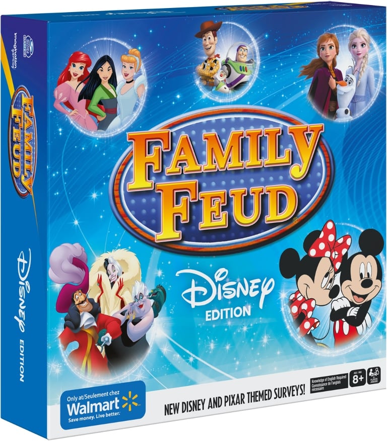 “Family Feud: Disney Edition” board game found exclusively at Walmart