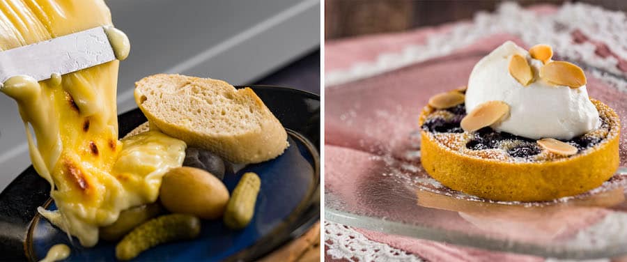 Food offerings from The Alps marketplace during the EPCOT International Food & Wine Festival presented by CORKCICLE