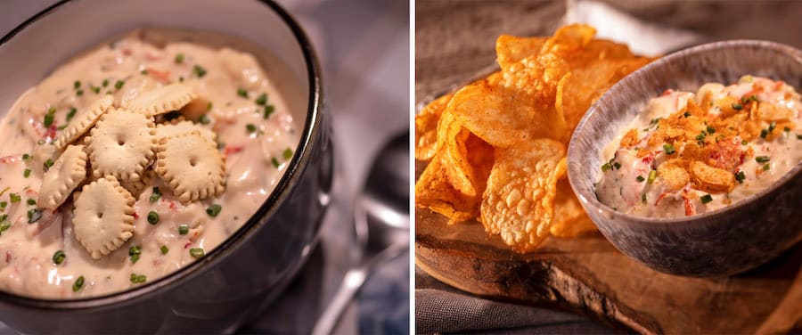 Food offerings from the Lobster Landing marketplace during the EPCOT International Food & Wine Festival presented by CORKCICLE