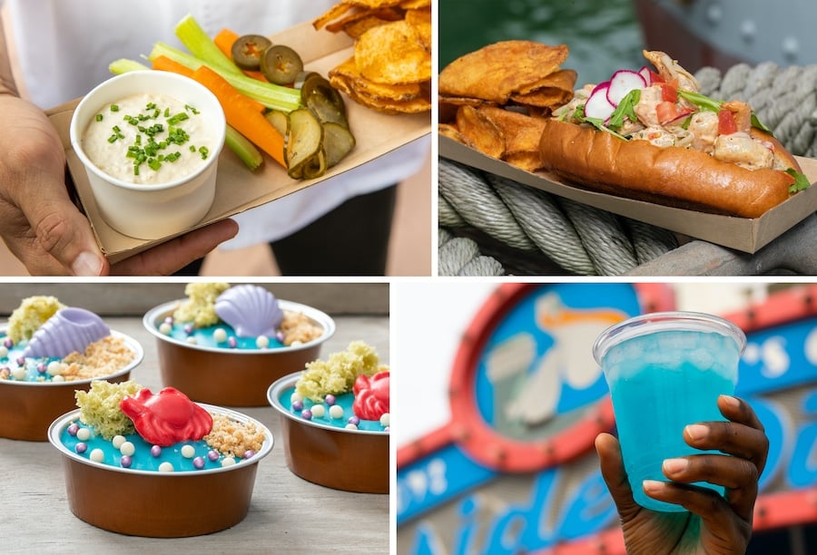 Food offerings from Dockside Diner at Disney’s Hollywood Studios