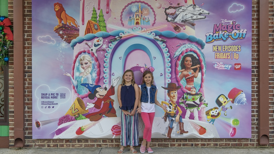 New "Disney Magic Bake-Off" photo wall at Disney Springs