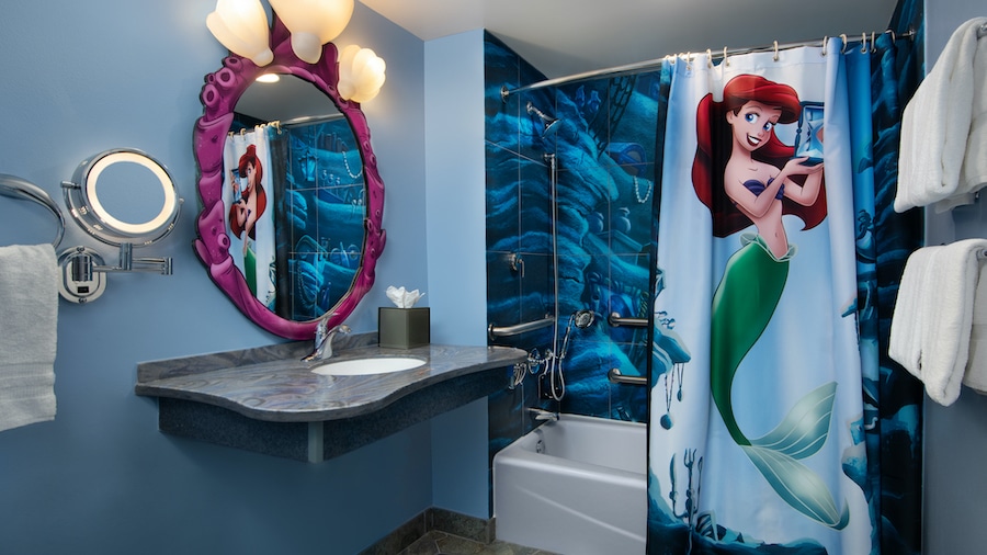 “The Little Mermaid”-themed room at Disney’s Art of Animation Resort