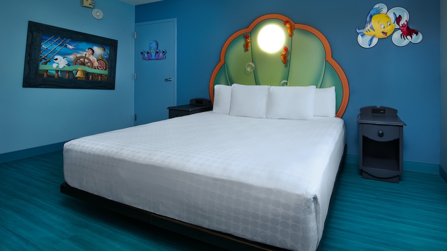“The Little Mermaid”-themed room at Disney’s Art of Animation Resort
