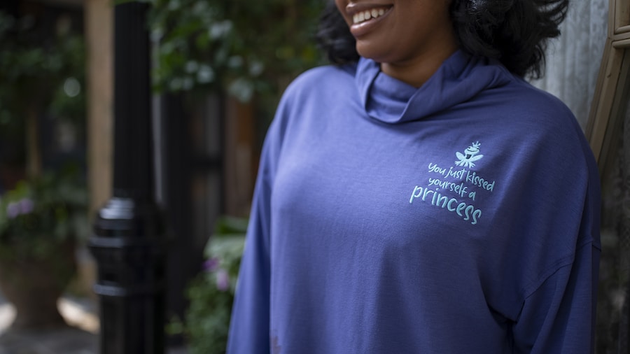 Tiana shirt from the Princess Loungewear collection on shopDisney