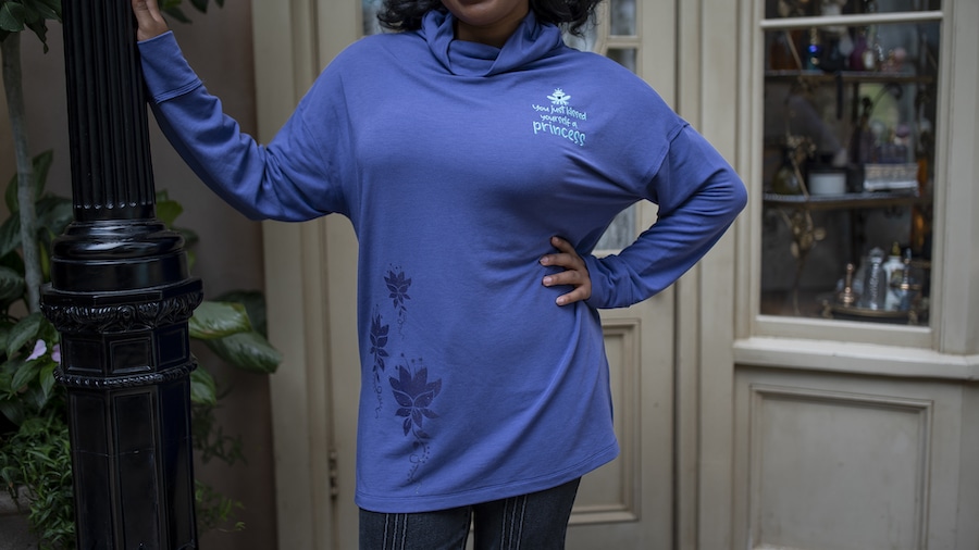 Tiana shirt from the Princess Loungewear collection on shopDisney