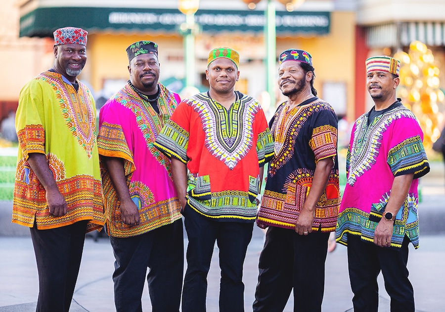 Island Reggae, a five-piece band