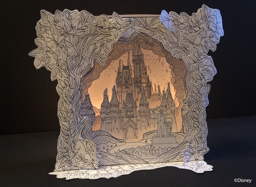 | The Main Street Mouse Disney Paper Parks Cinderella Castle