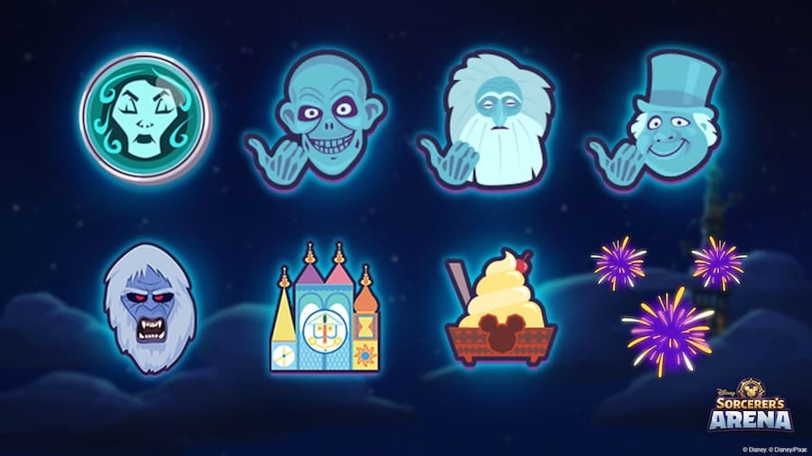 Talismans available in Disney Sorcerer’s Arena