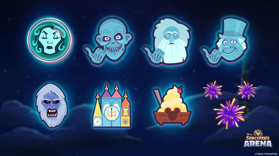 Talismans available in Disney Sorcerers Arena