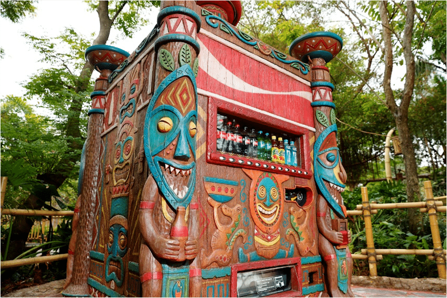 Adventureland Vending Machine Hong Kong Disneyland