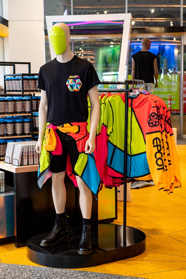 EPCOT merchandise in Creations Shop