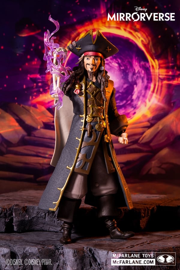 Disney Mirrorverse McFarlane Toys Figures Jack Sparrow. More at McFarlane.com