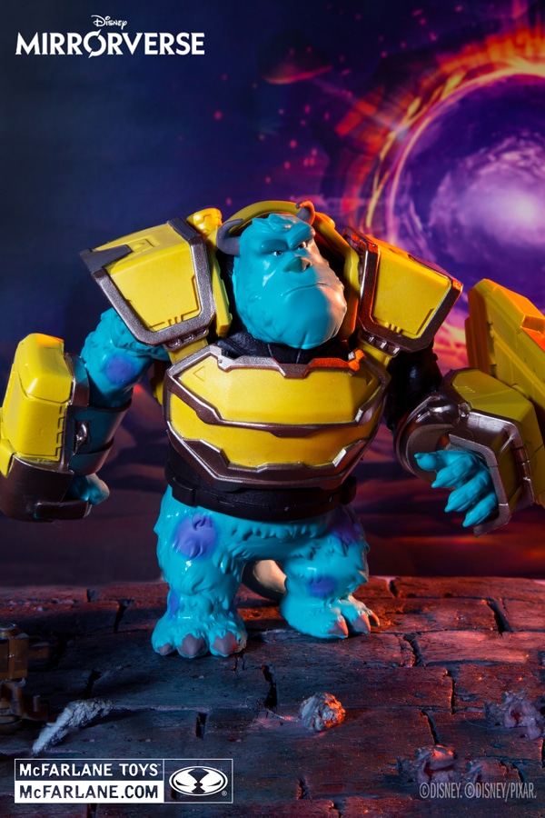 Disney Mirrorverse McFarlane Toys Figures Revealed Sully Monsters Inc Visit mcfarlanecom