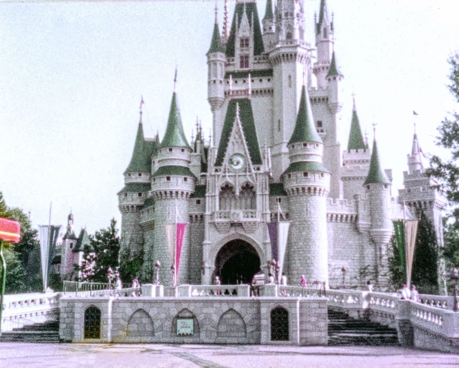 Cinderella Castle in 1983