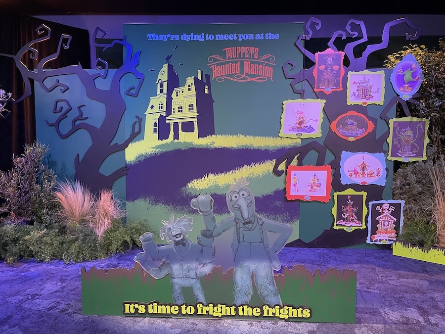 Exclusive content from Muppets Haunted Mansion inside the Main Street Opera House