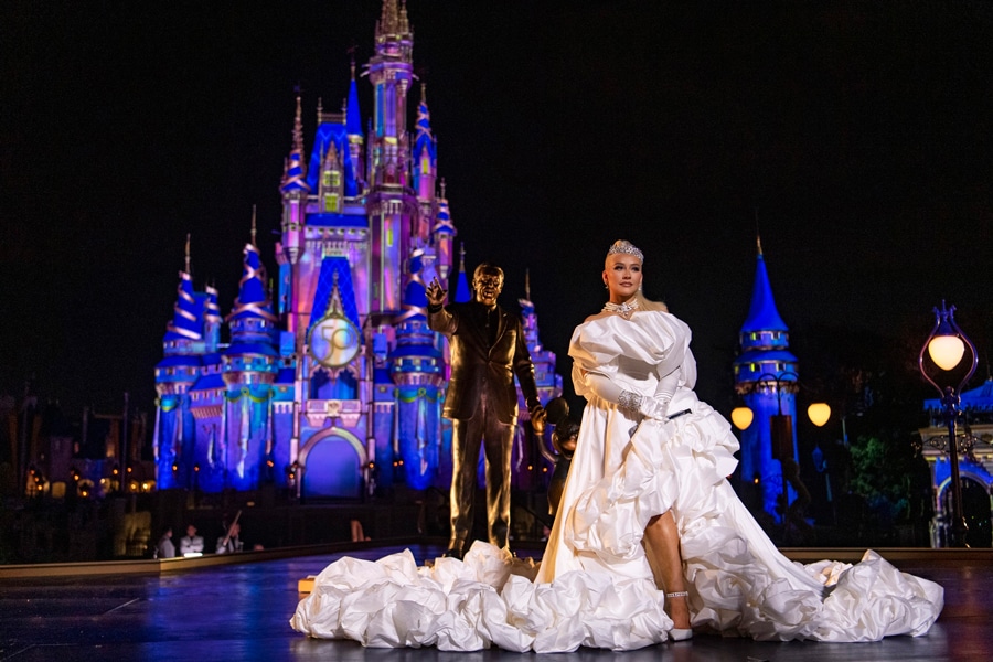 Disney legend Christina Aguilera performs for The Most Magical Story on Earth: 50 Years of Walt Disney World