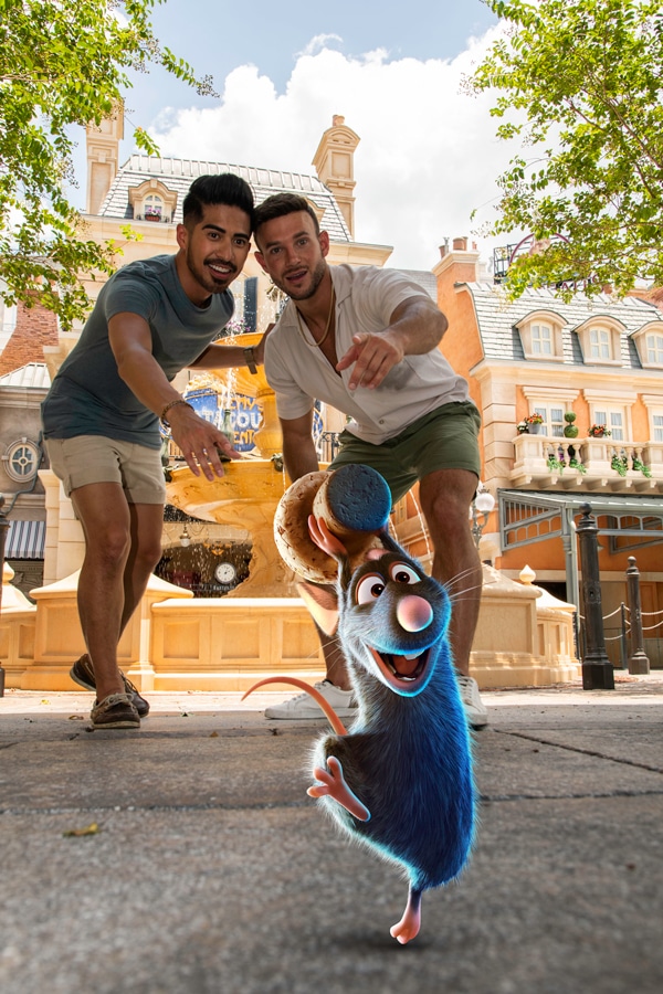 Disney PhotoPass Runaway Remy Magic Shot
