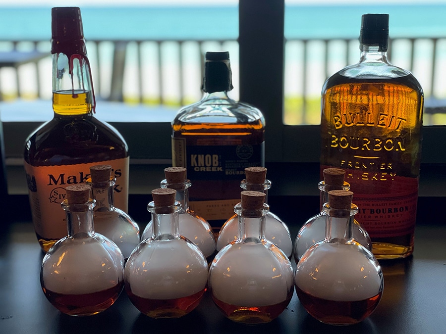 | The Main Street Mouse Smoked Bourbon at the Green Cabin Room at Vero Beach