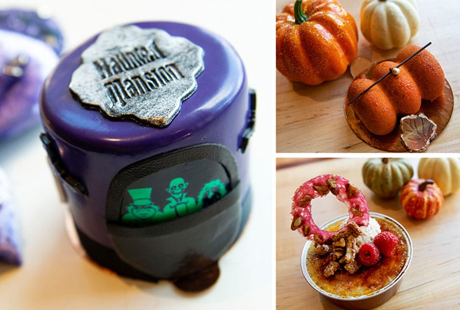 Fall foodie guide Disney Springs 2021 haunted mansion petite cake