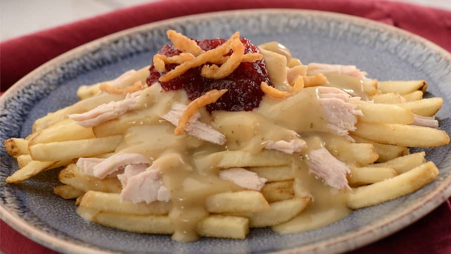 | The Main Street Mouse Turkey Poutine from Refreshment Port