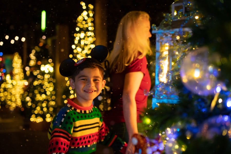 Disney Springs Christmas Tree Stroll presented by AdventHealth