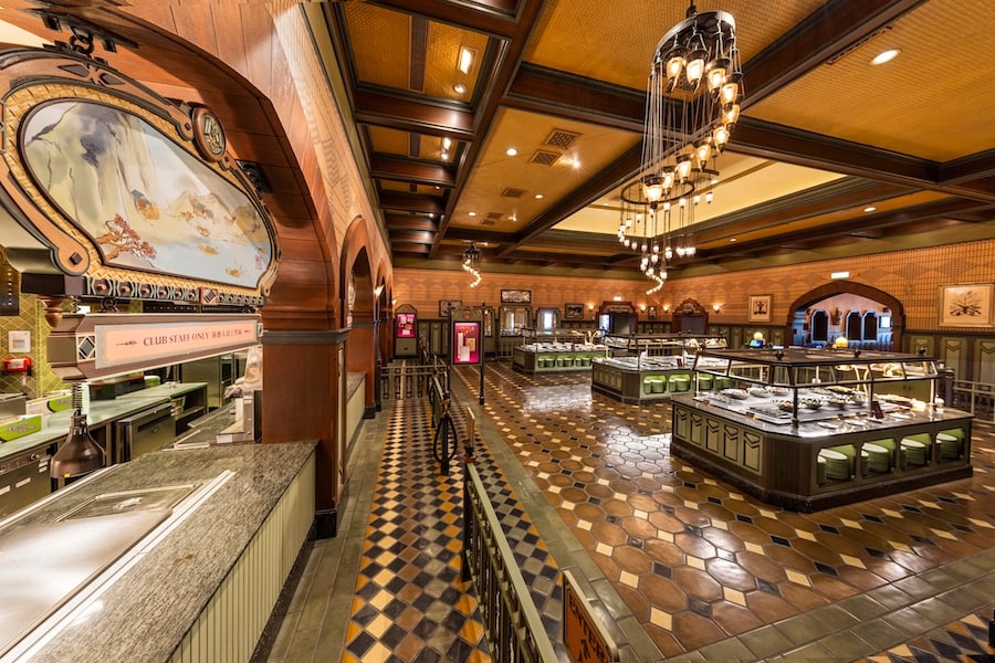 New Changes at Explorers Club Restaurant at Hong Kong Disneyland