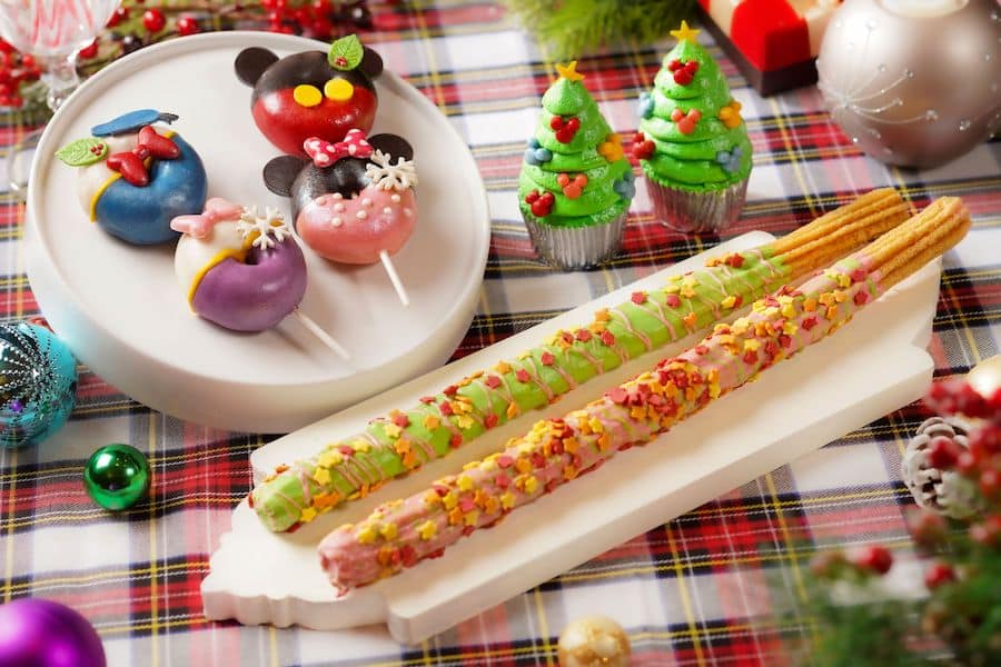 Holiday food offerings from Hong Kong Disneyland